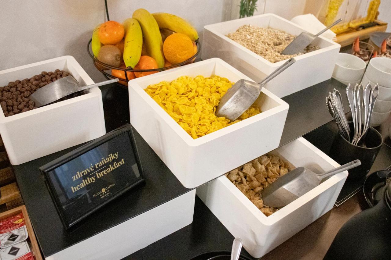Hotel Capital With Private Wellness Нитра Экстерьер фото